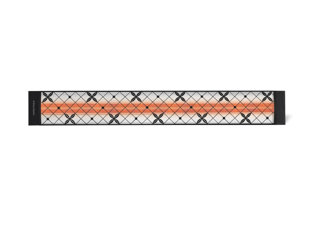 Infratech Comfort Motif Traditional 5200W Dual Element Electric Patio Heater - 480V