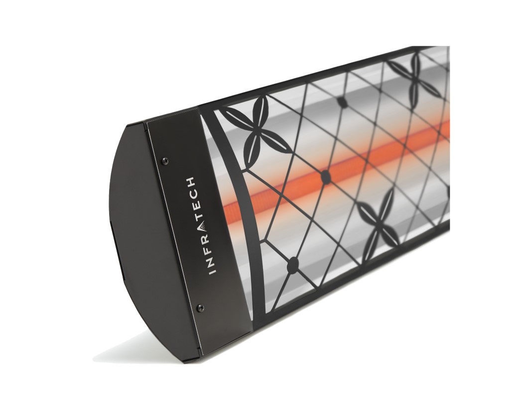 Infratech Comfort Motif Traditional 2600W Single Element Electric Patio Heater - 208V