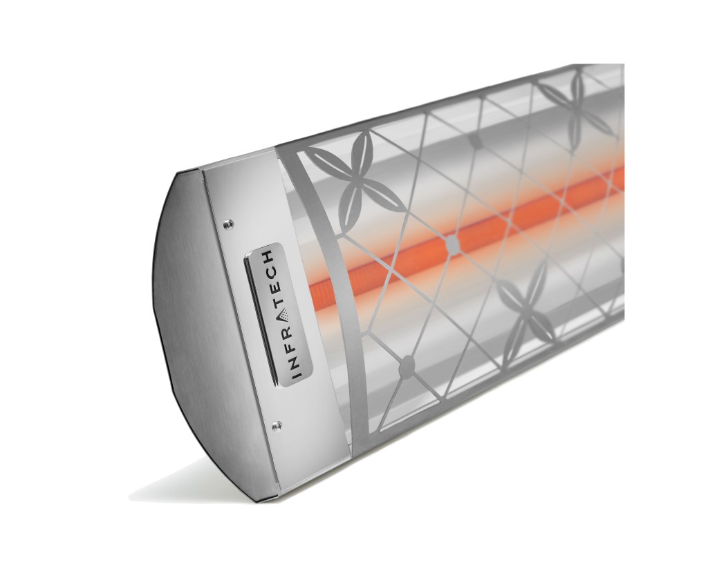 Infratech Comfort Motif Traditional 2600W Single Element Electric Patio Heater - 208V