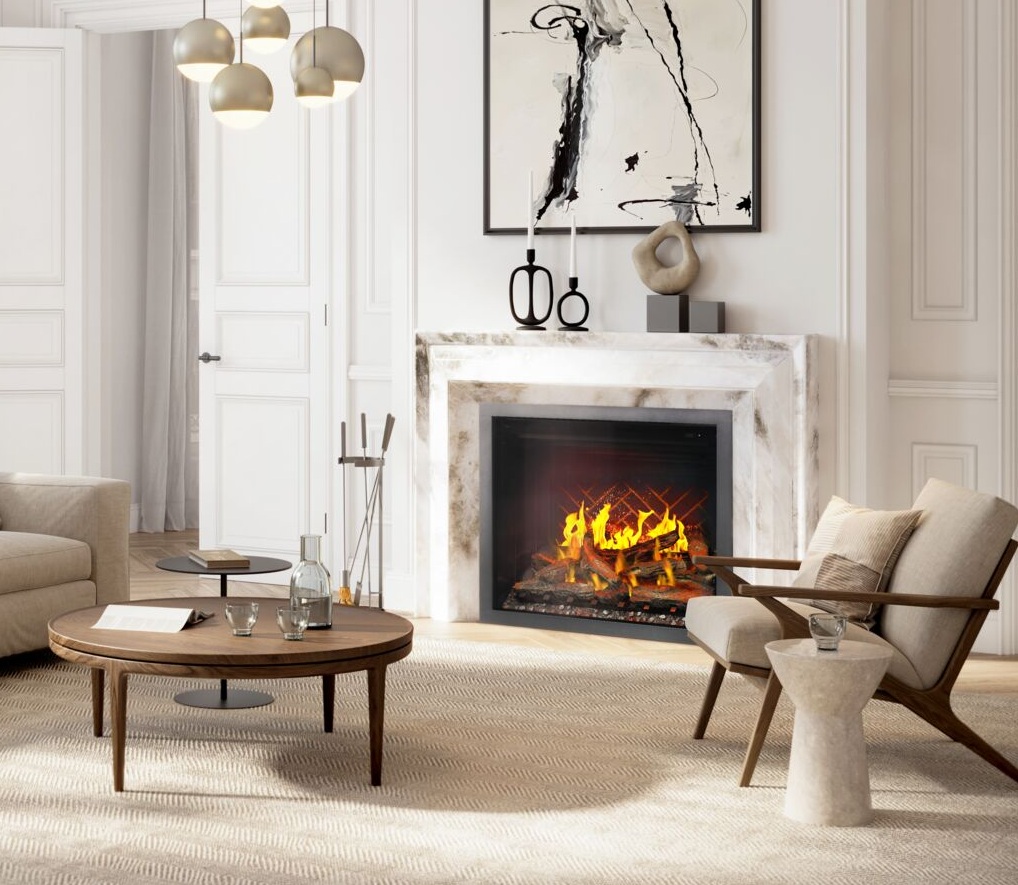 Napoleon 36 Inch Elevation X Electric Built-In Smart Electric Fireplace