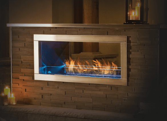 Napoleon See Through Galaxy Outdoor Gas Fireplace