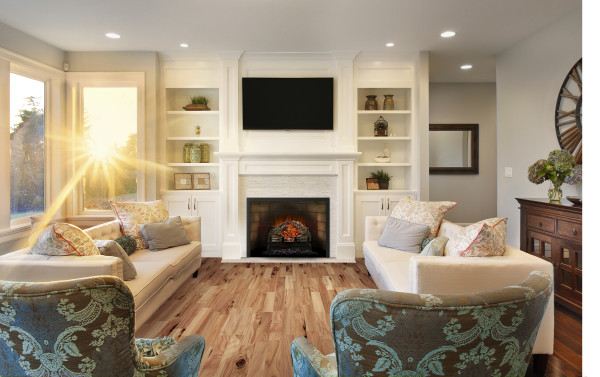 Napoleon Woodland 18 Inch Electric Fireplace Log Set with Metal Log Grate