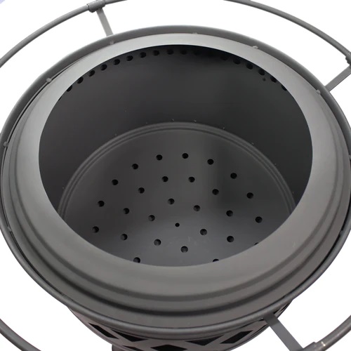 SunnyDaze 30 Inch Crossweave Smokeless Woodburning Fire Pit