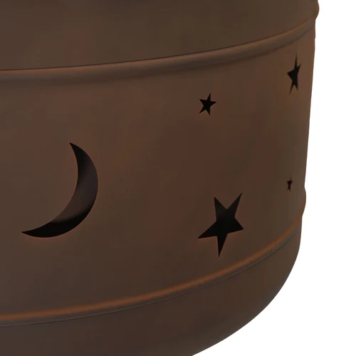 SunnyDaze 30 Inch Cosmic Smokeless Woodburning Fire Pit