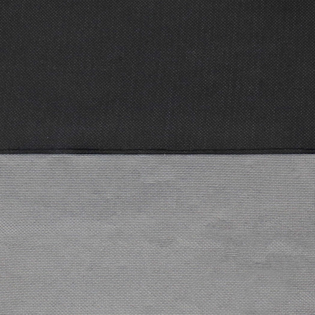 SunnyDaze 30 Inch 2-Tone Round Polyester Outdoor Fire Pit Cover