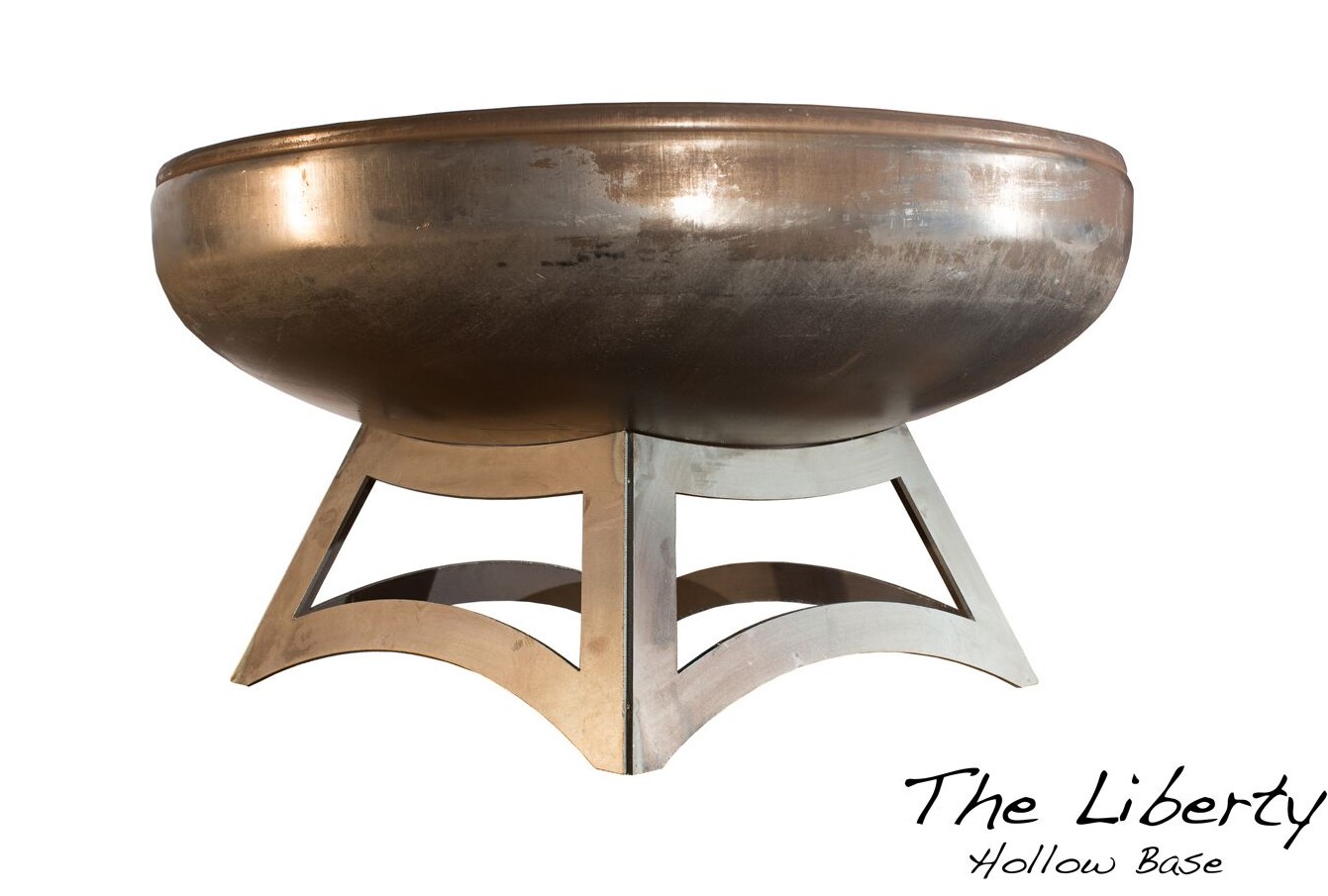 Ohio Flame Liberty Wood Burning Fire Pit with Hollow Base