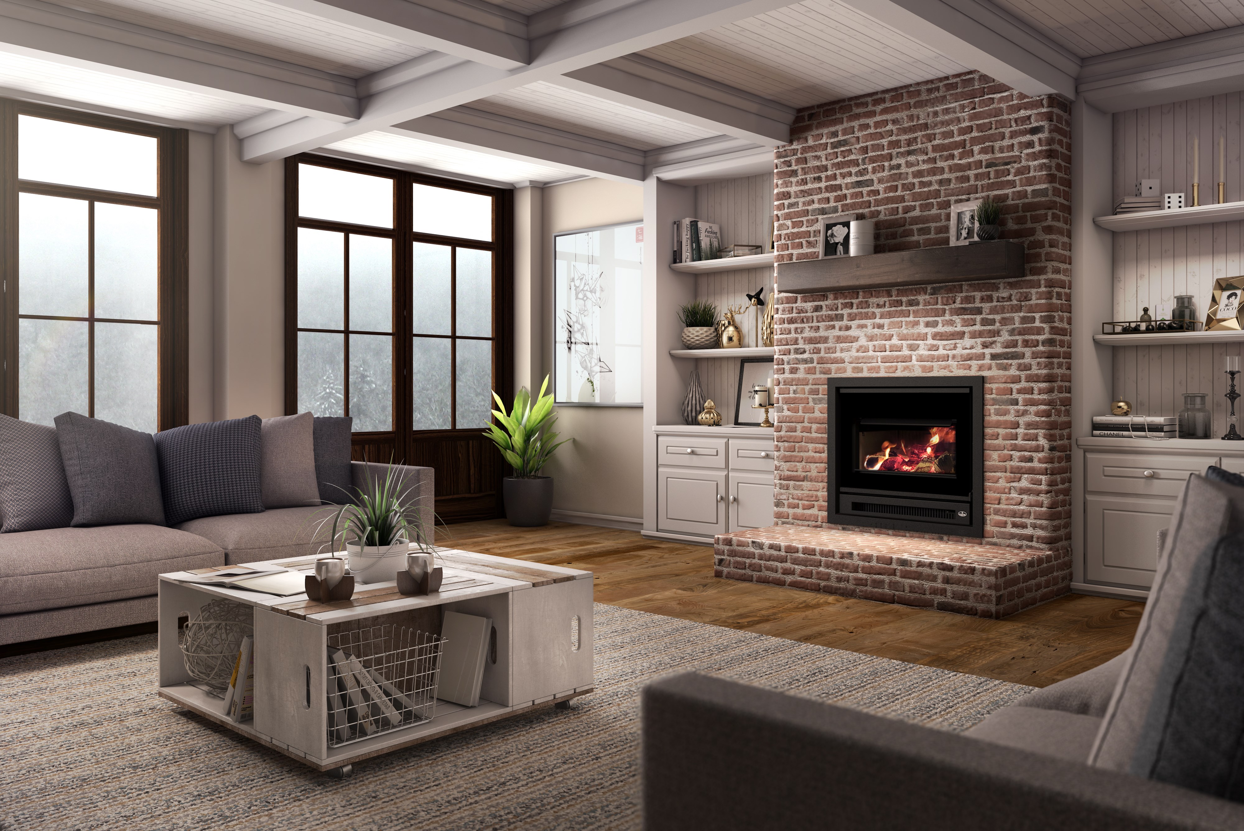 Osburn Inspire 2000 Wood Burning Fireplace Insert