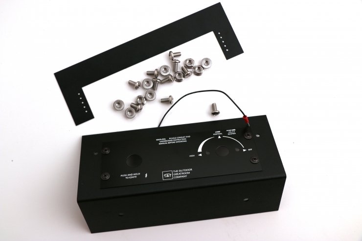 Outdoor Greatroom Company 42 Inch Round DIY Gas Fire Pit Kit