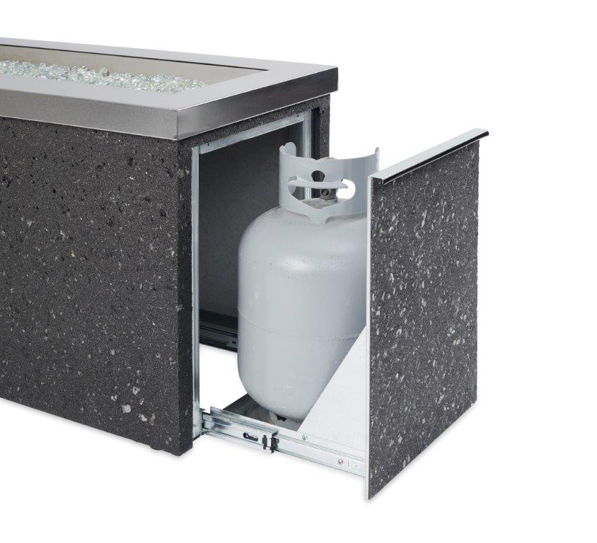 Outdoor Greatroom Company Key Largo Linear Gas Fire Pit Table