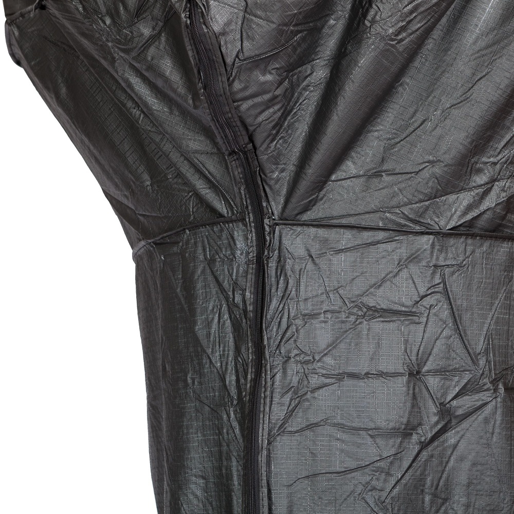 Fire Sense Full Length Outdoor Vinyl Patio Heater Cover with Felt Lining and Zipper Closure