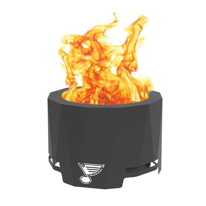 Blue Sky NHL St. Louis Blues Smokeless Wood Burning Patio Fire Pit