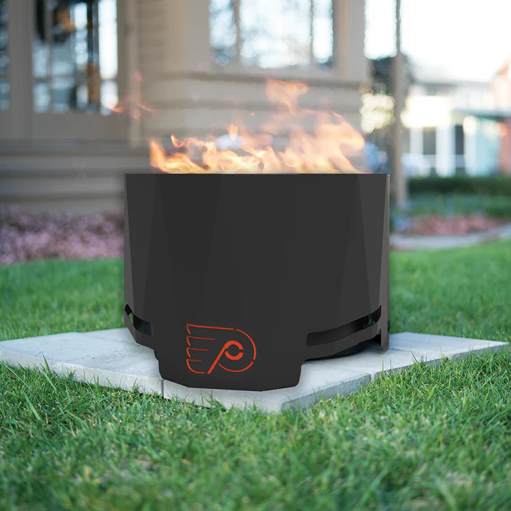 Blue Sky NHL Philadelphia Flyers Smokeless Wood Burning Patio Fire Pit