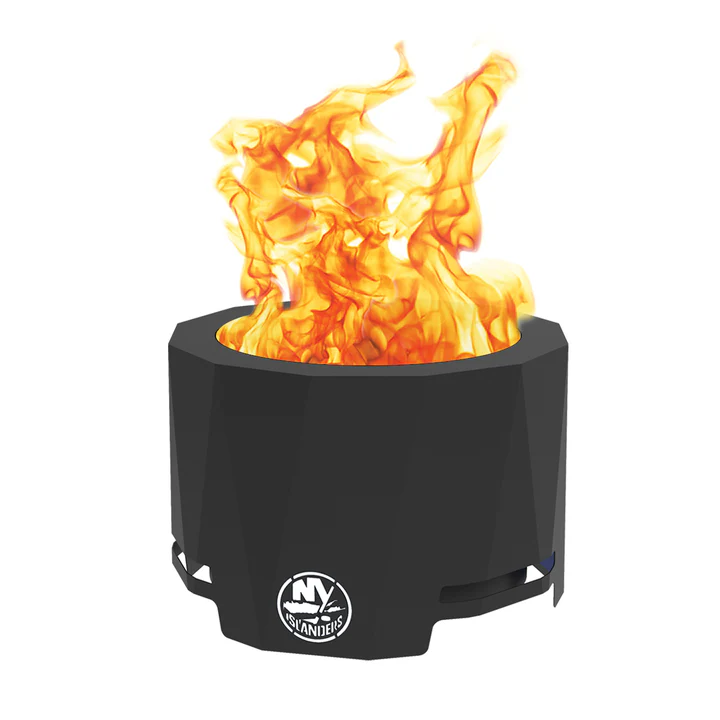 Blue Sky NHL New York Islanders Smokeless Wood Burning Patio Fire Pit
