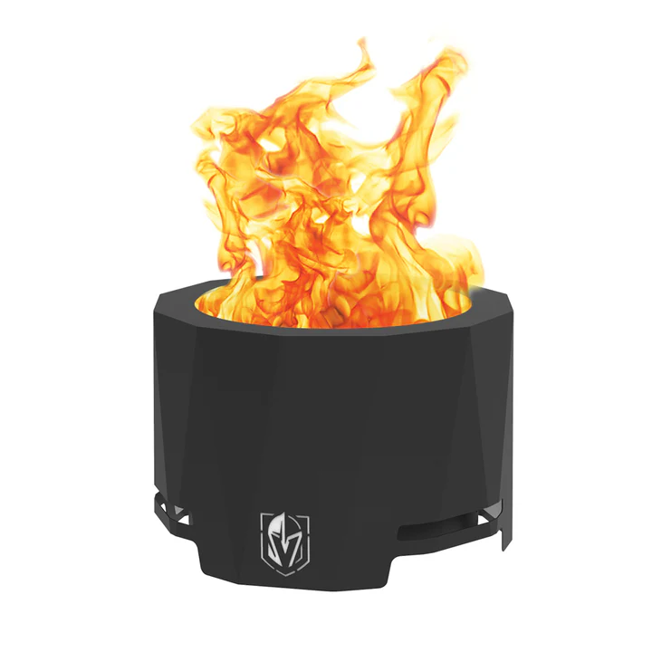 Blue Sky NHL Vegas Golden Knights Smokeless Wood Burning Patio Fire Pit