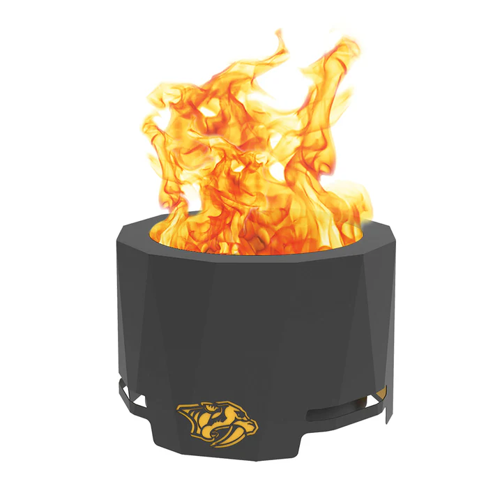 Blue Sky NHL Nashville Predators Smokeless Wood Burning Patio Fire Pit