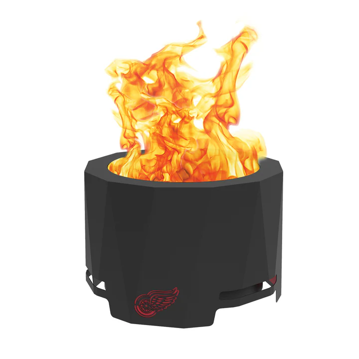 Blue Sky NHL Detroit Red Wings Smokeless Wood Burning Patio Fire Pit