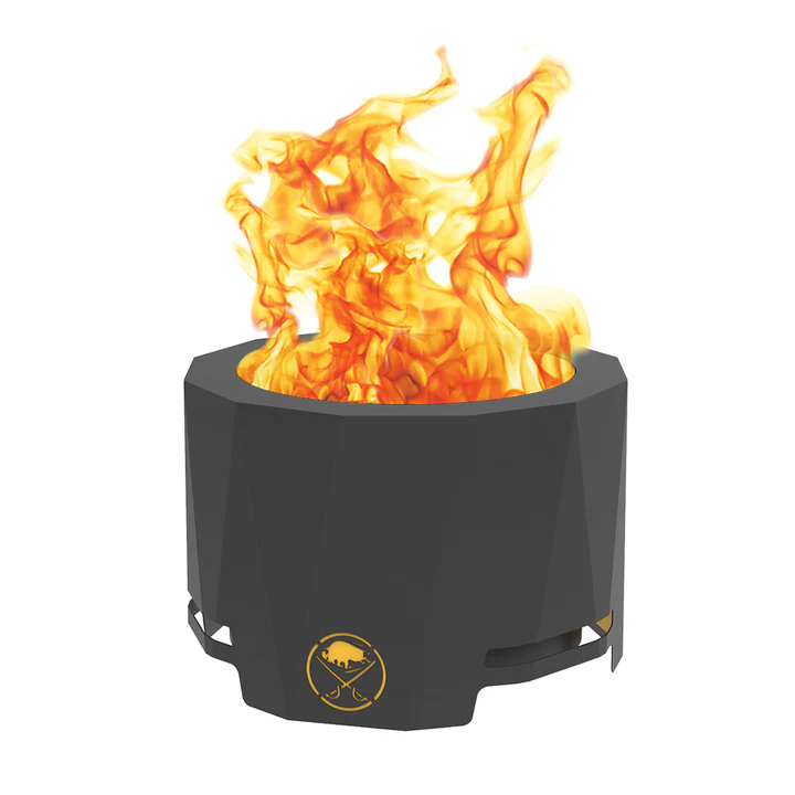 Blue Sky NHL Buffalo Sabres Smokeless Wood Burning Patio Fire Pit