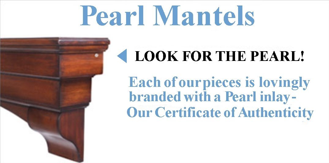 Pearl Mantels 111 Alamo Unfinished Fireplace Mantel Surround