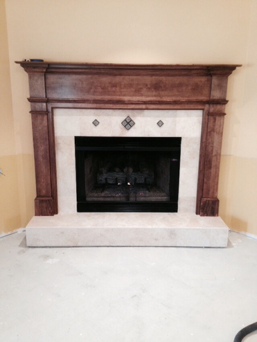 Pearl Mantels 120 Windsor Unfinished Fireplace Mantel Surround