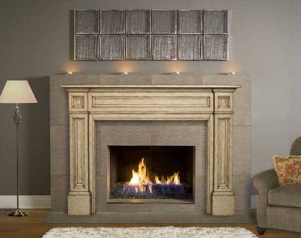 Pearl Mantels 140-56 Classique 56" Fireplace Mantel Surround