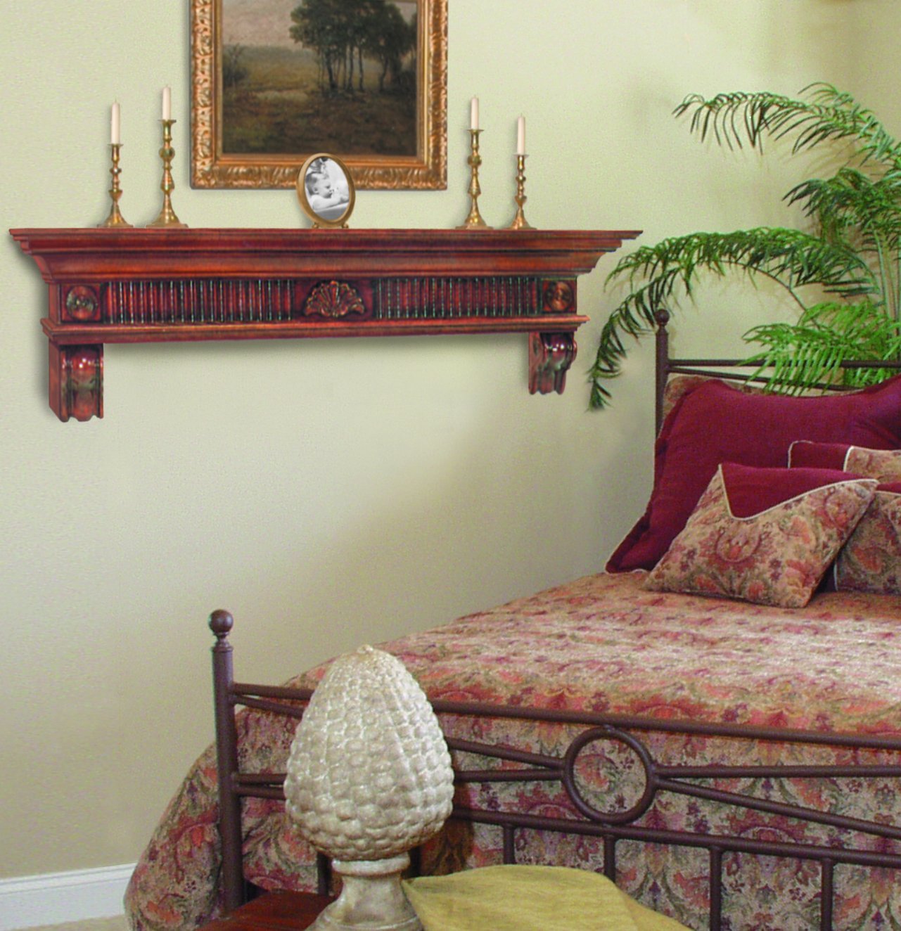 Pearl Mantels 416 Devonshire Mantel Shelf