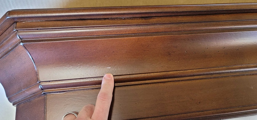 Pearl Mantels 490 Lindon Wood Fireplace Mantel Shelf