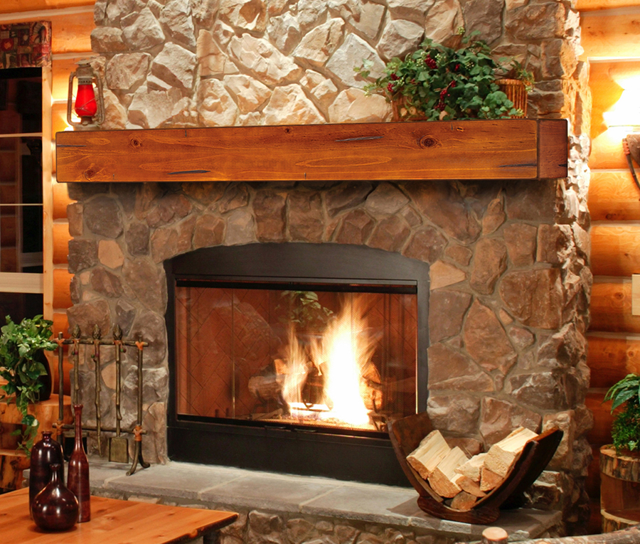 Pearl Mantels 496 Lexington Wooden Fireplace Mantel Shelf