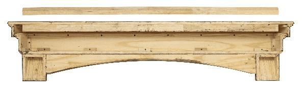 Pearl Mantels Celeste Fireplace Mantel Shelf