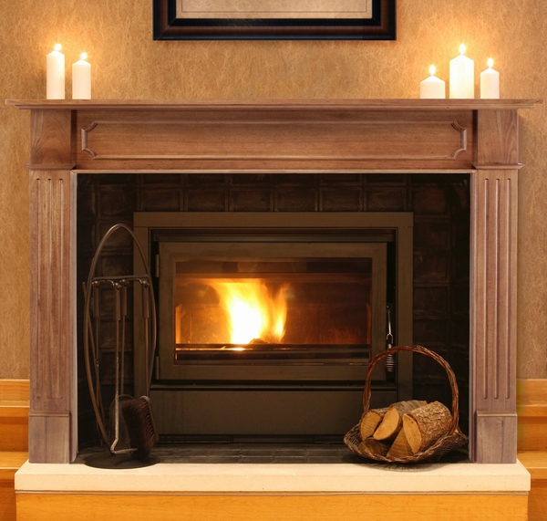 Pearl Mantels 111 Alamo Unfinished Fireplace Mantel Surround