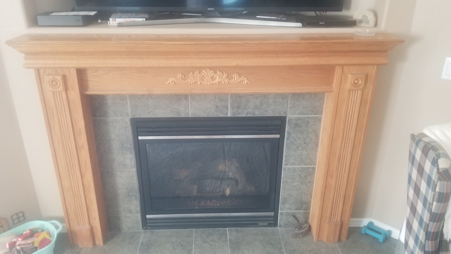 Pearl Mantels Jim 56" MDF Fireplace Mantel Surround