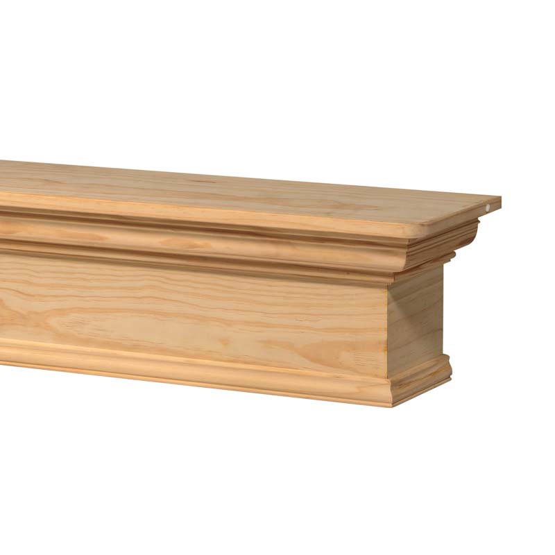 Pearl Mantels Savannah Fireplace Mantel Shelf