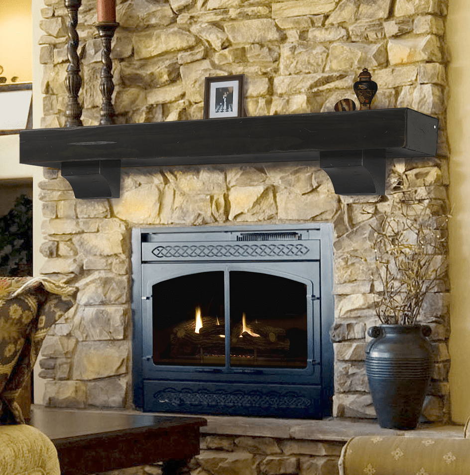 Pearl Mantels 412 Shenandoah Fireplace Mantel Shelf