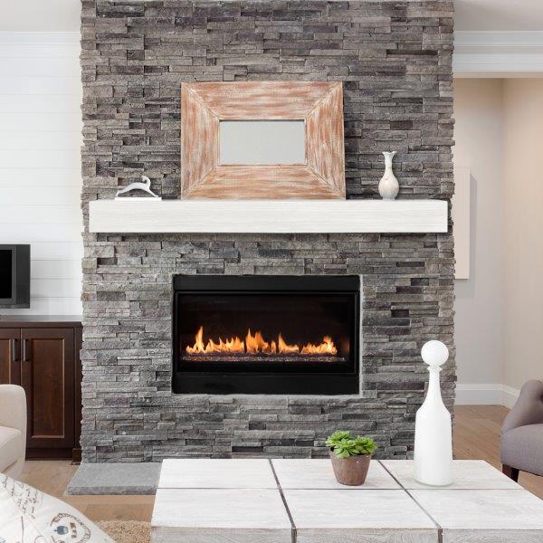 Pearl Mantels Zachary Non-Combustible Mantel Shelf