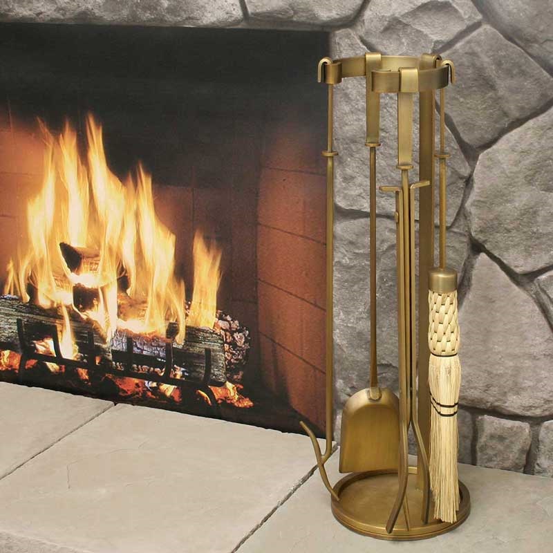 Pilgrim Mid-Century Fireplace Tool Set