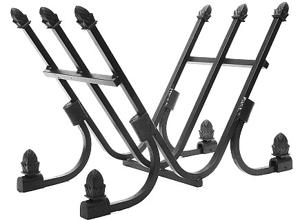 Grate Wall of Fire 27 Inch Firewood Rack