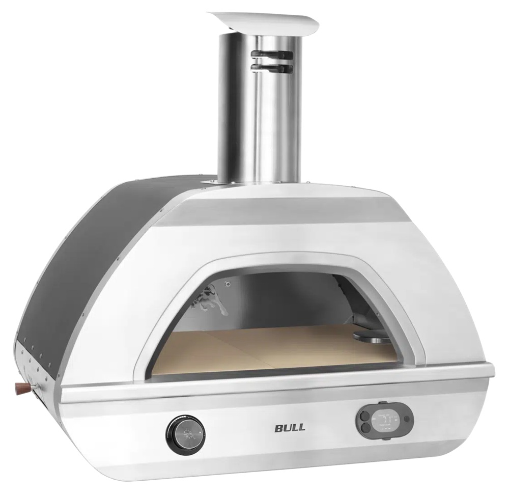 Bull Outdoors 29 Inch Dual Fuel Countertop Gas or Wood Pizza Oven