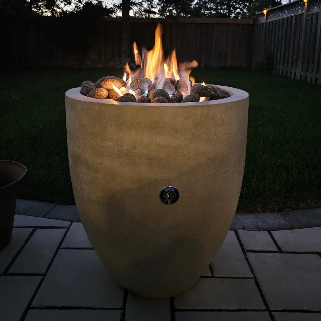 Prism Hardscapes Pentola 3 Propane Fire Pedestal