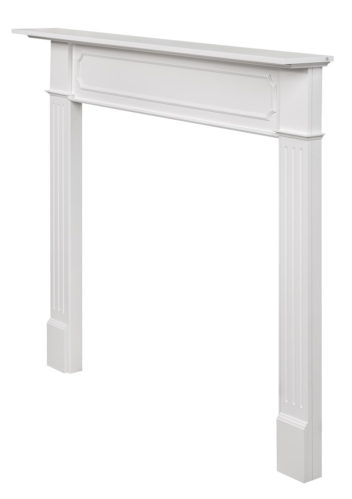 Pearl Mantels 520-48 Berkley MDF Fireplace Mantel Surround in White