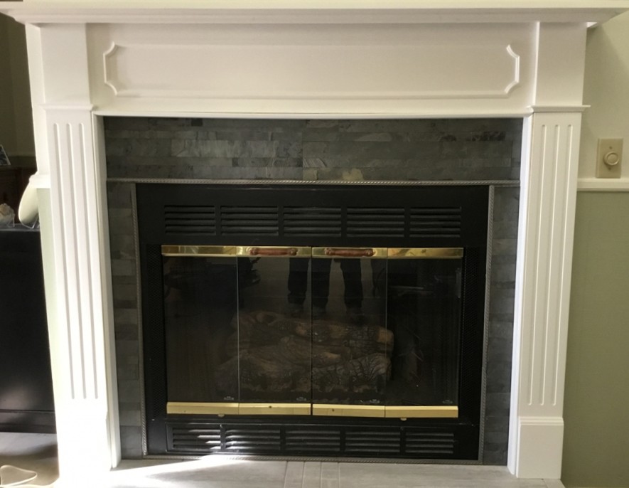 Pearl Mantels 520-48 Berkley MDF Fireplace Mantel Surround in White