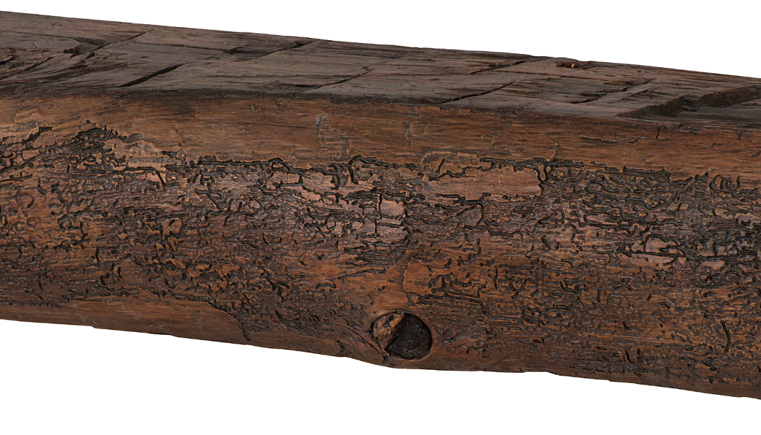 Pearl Fireplace Mantels 60 Inch Cumberland Live Edge Non-Combustible Fireplace Mantel Shelf