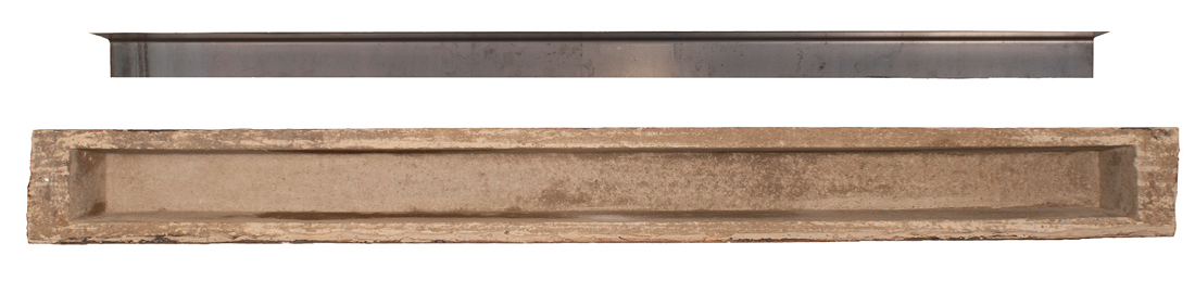 Pearl Fireplace Mantels 72 Inch New River Beam Non-Combustible Fireplace Mantel Shelf