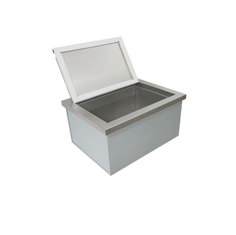 RCS Valiant Series Stainless Steel Drop-In Counter Top Ice Chest and Bucket