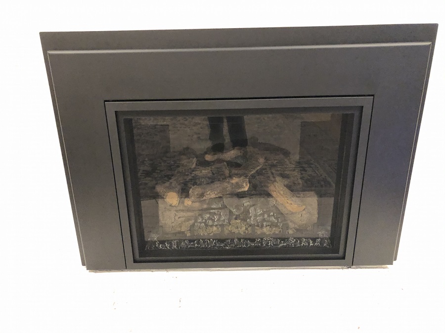 Real Fyre Medium 3-Sided Surround for DVI-36 Series Direct Vent Gas Fireplace Inserts