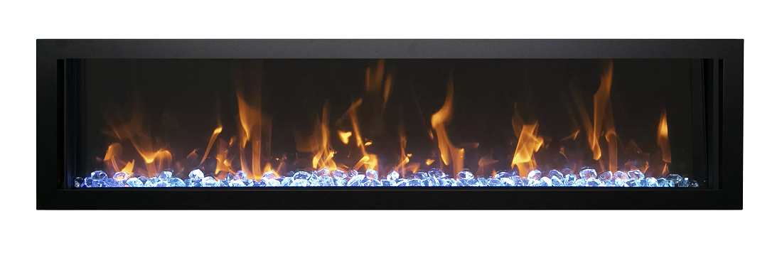 Remii 55 Inch WM Slim Smart Electric Fireplace