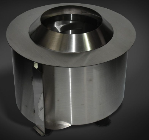 Flame Innovation 27 Inch Round Revolve Steel Wood Burning Fire Pit