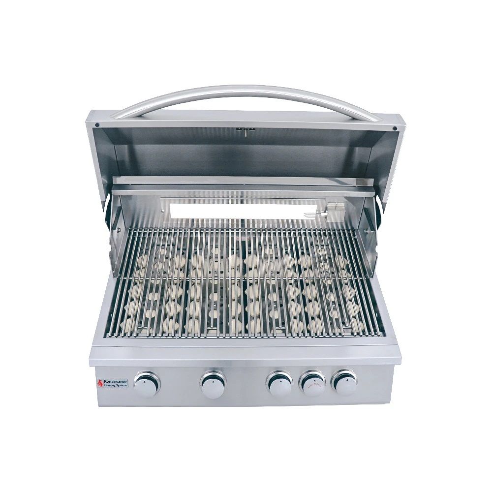RCS 32 Inch Premier Grill with Rear Burner