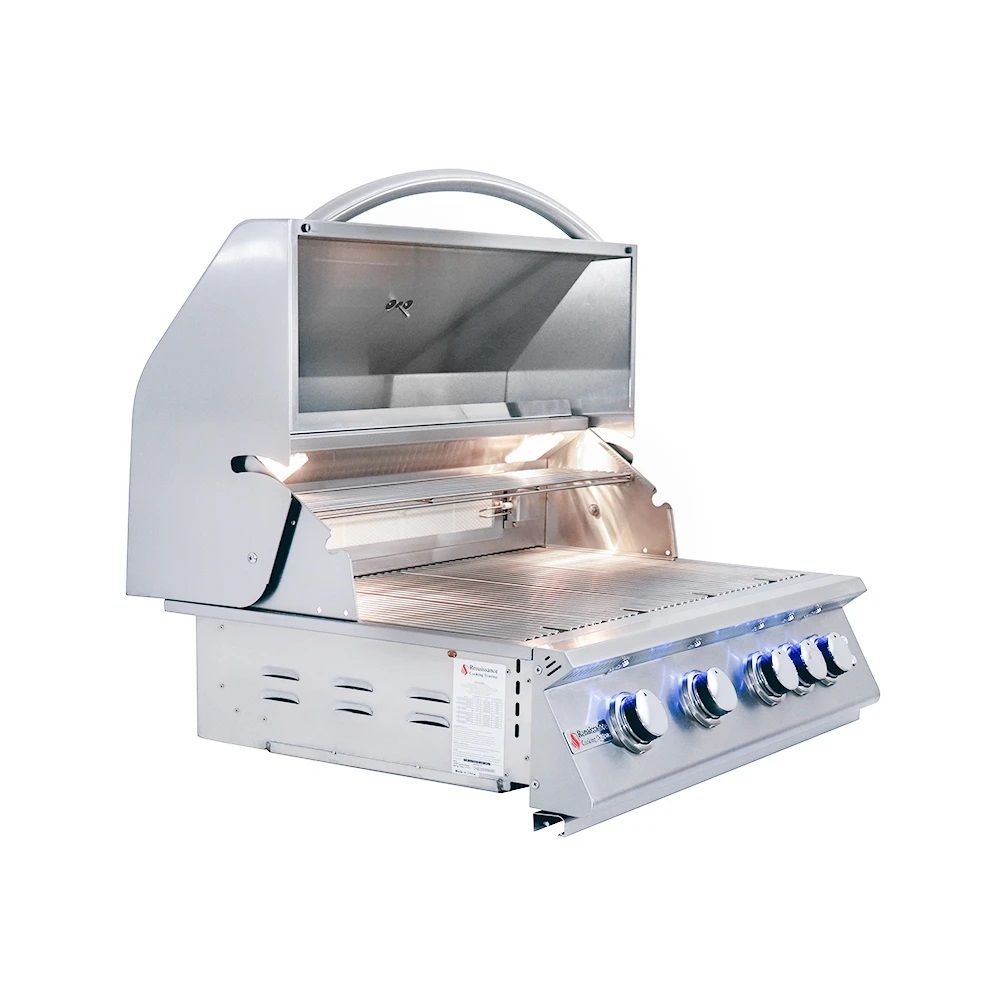 RCS 32 Inch Premier Grill with Rear Burner and Blue LED