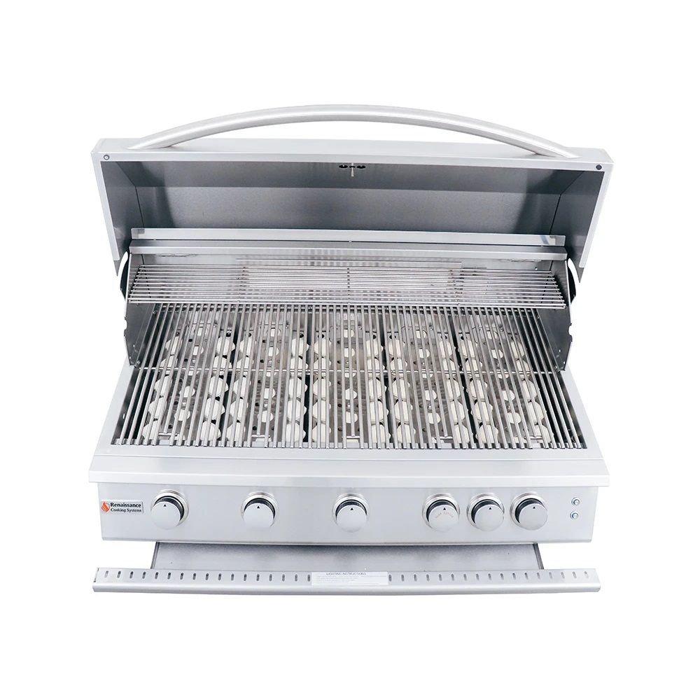RCS 40 Inch Premier Grill with Rear Burner and Blue LED