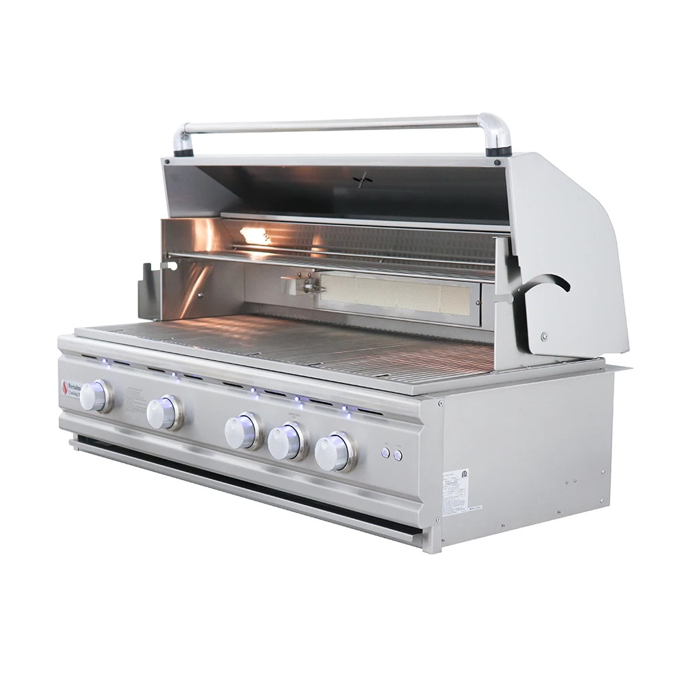 RCS 42 Inch Cutlass Pro Grill with Rear Burner and Blue LED