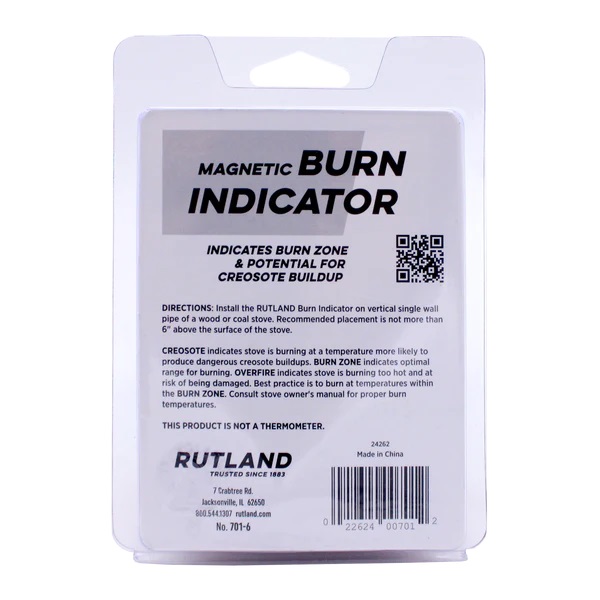 Rutland Magnetic Burn Indicator